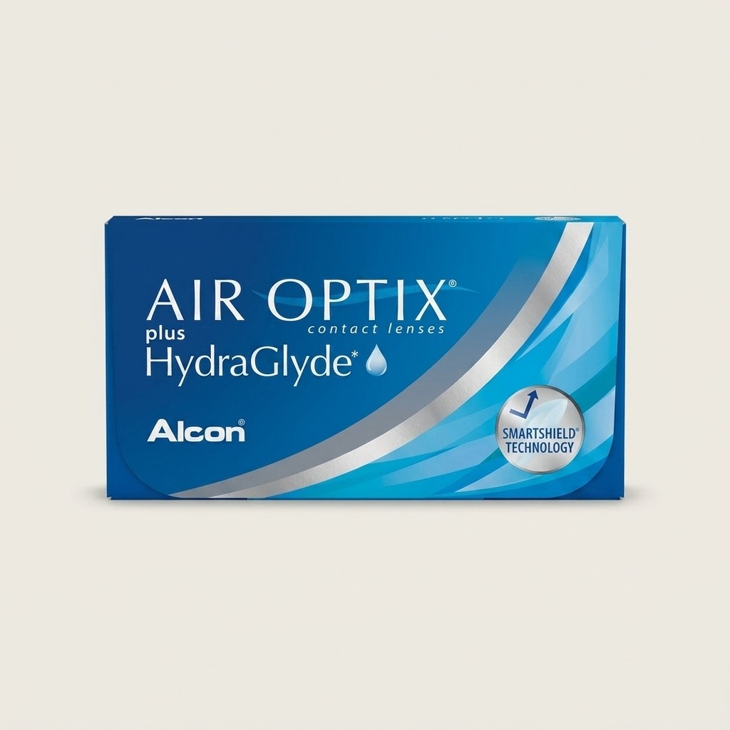 Air Optix Plus Hydraglyde (3 линзы)