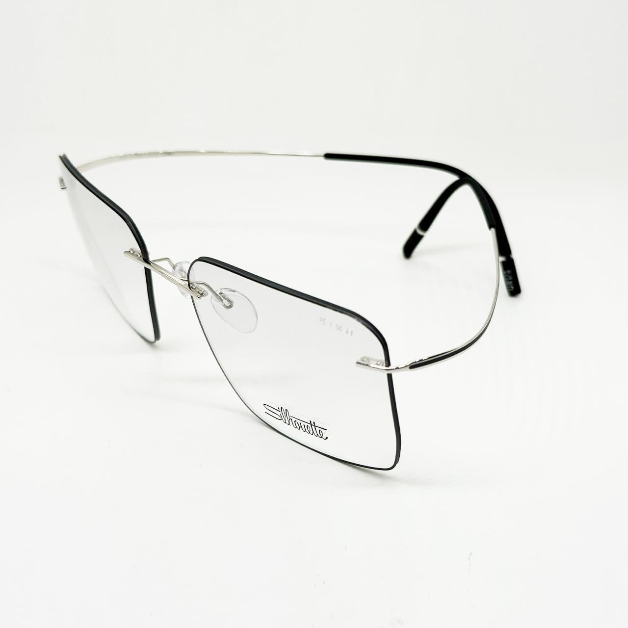 Frame Silhouette with case Titan Minimal Art - Silver-Grey Spaceship 5599 PE 7305 56-19-150 — 2