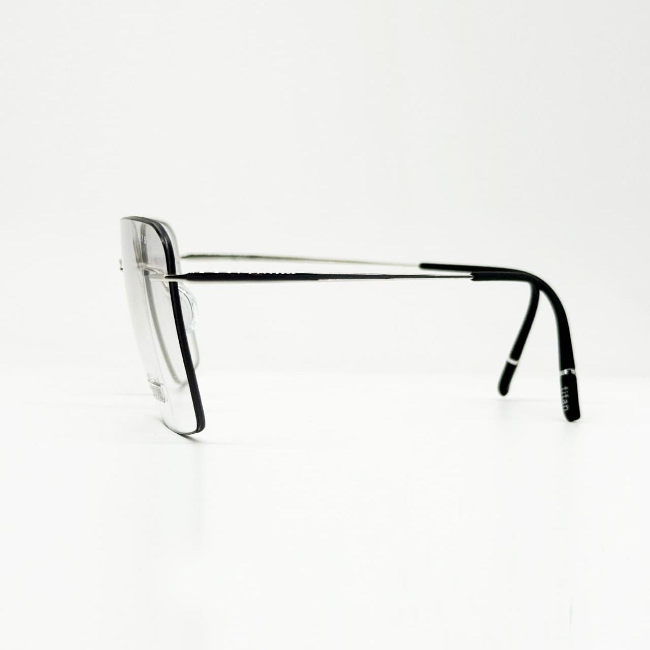Frame Silhouette with case Titan Minimal Art - Silver-Grey Spaceship 5599 PE 7305 56-19-150 — 3