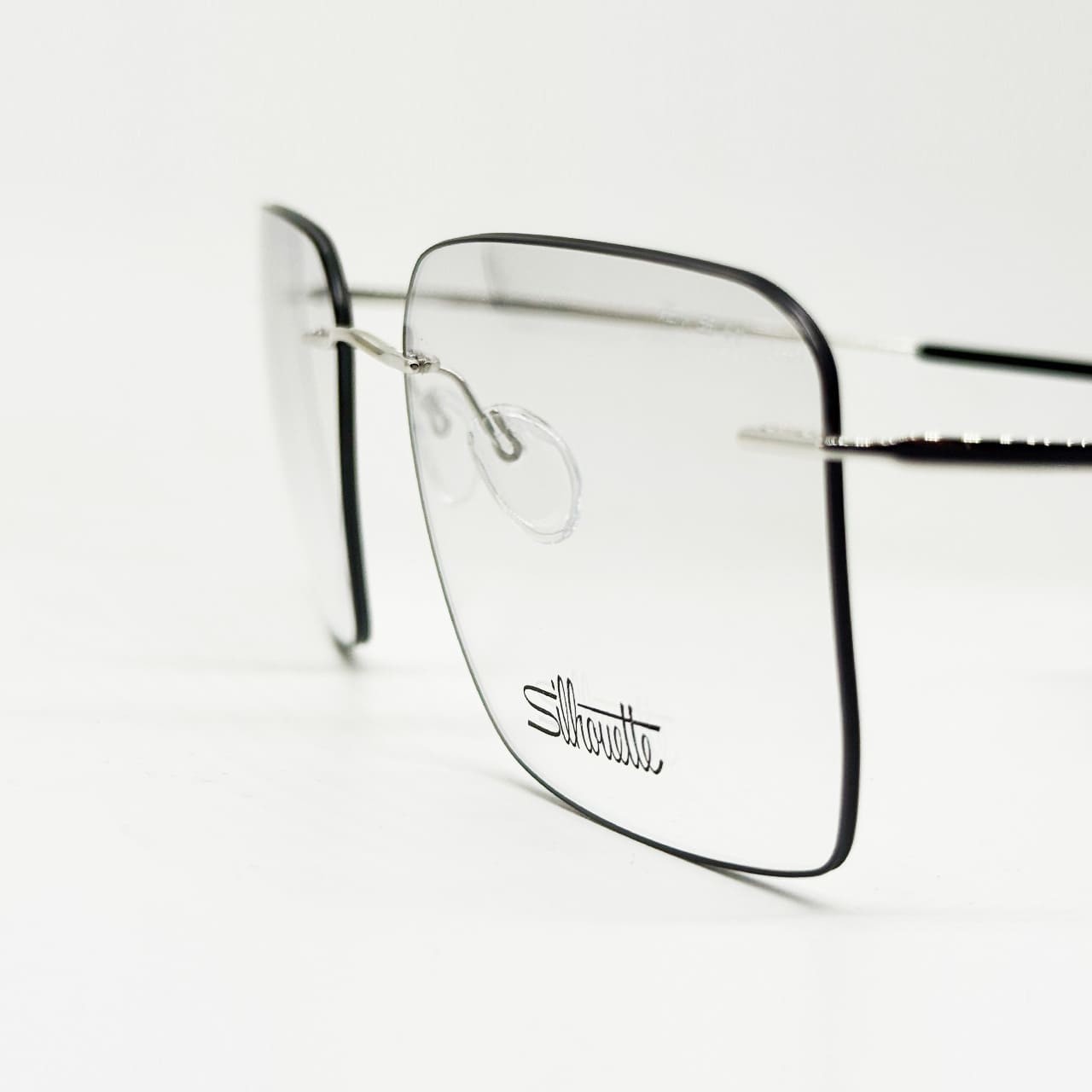 Frame Silhouette with case Titan Minimal Art - Silver-Grey Spaceship 5599 PE 7305 56-19-150 — 4