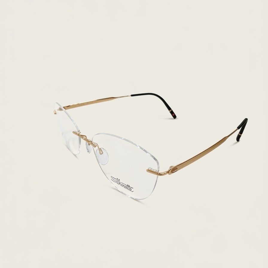Оправа с футляром Silhouette The Timeless Visionary - Glossy Rosegold 5603 3530 54-17-140