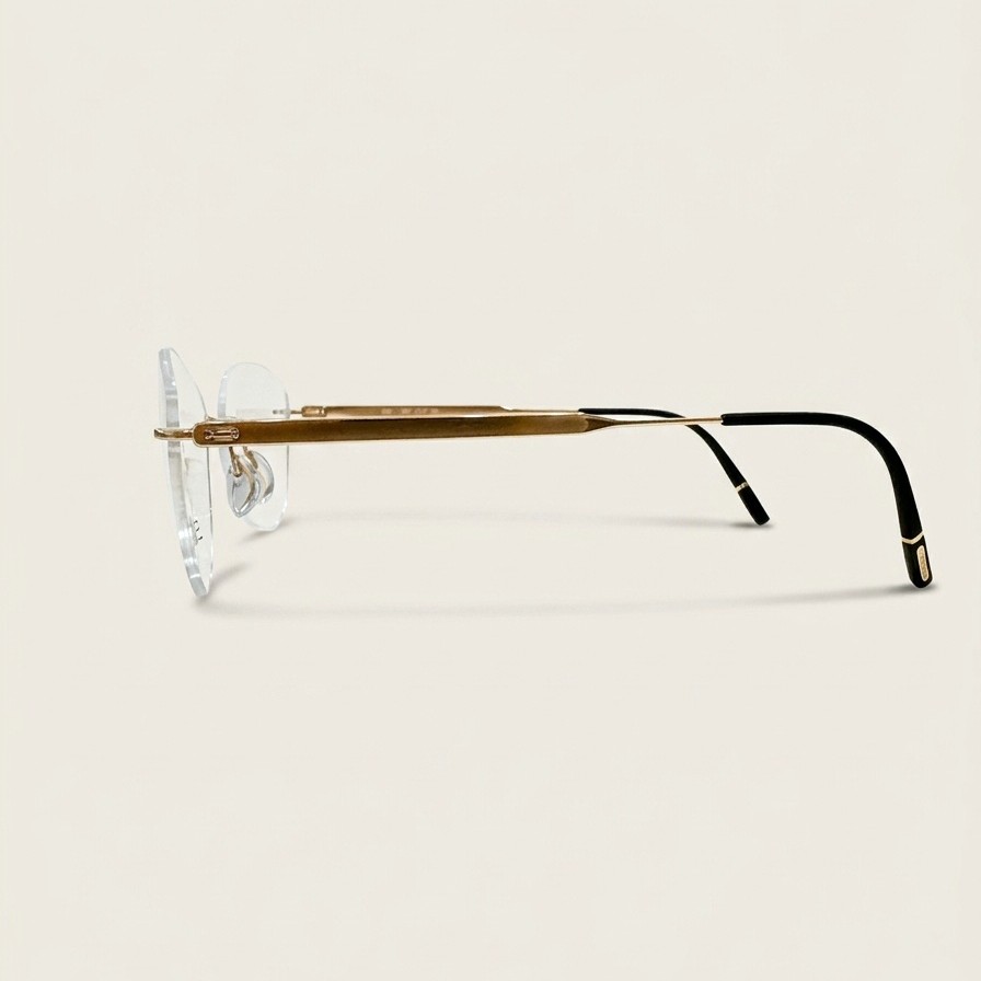 Оправа с футляром Silhouette The Timeless Visionary - Glossy Rosegold 5603 3530 54-17-140