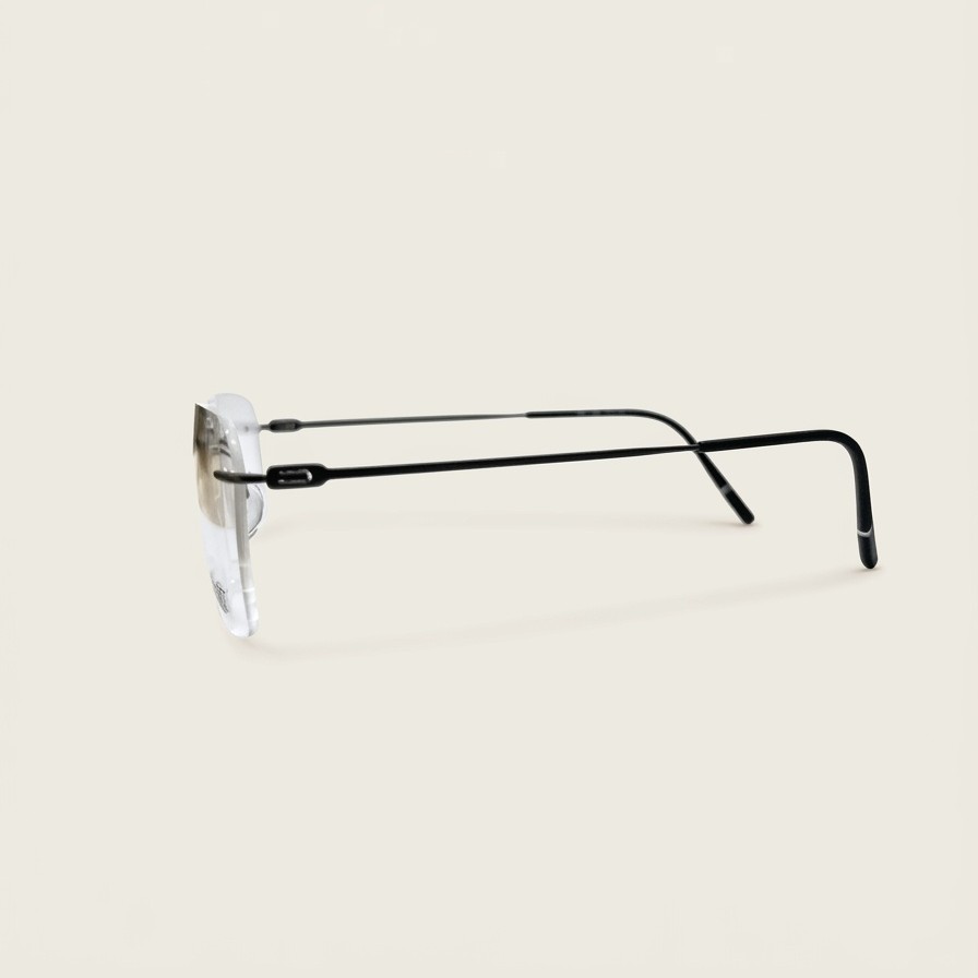 Оправа с футляром Silhouette The Refined - Striking Ruthenium 5593 6660 54-17-145
