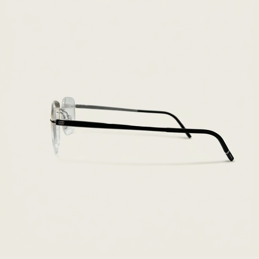 Оправа с футляром Silhouette Momentum - Titanium / Iceland Black 5529 9010 54-19-145