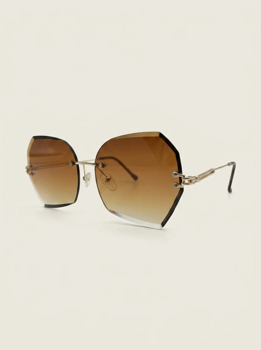 Очки солнцезащитные Frame 8812 brown 62-12-128 2