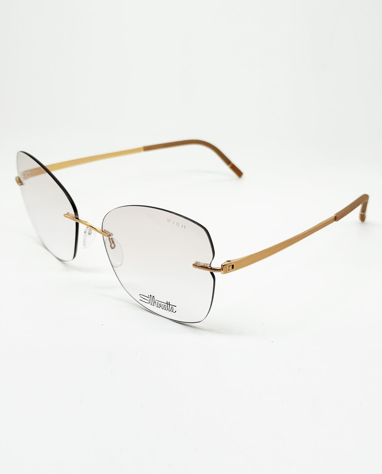 Оправа Silhouette с футляром Momentum - Rose Gold Desert 5529 HF 3525 55-17-140 2
