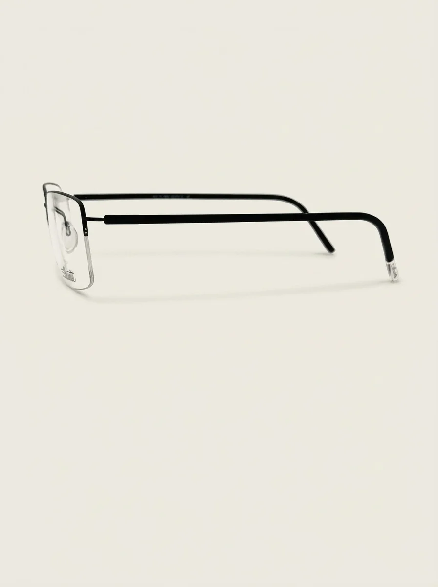 Оправа с футляром Silhouette Dynamic Dawn Jet Black 5571 9040 55-18-150 3